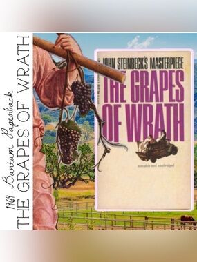 Grapes of Wrath Bantam 1969 Paperback by John Steinbeck
